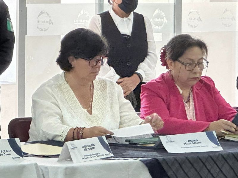 Se suma alcaldesa de Tlaxcala, Maribel Pérez, a tareas interinstitucionales de seguridad.